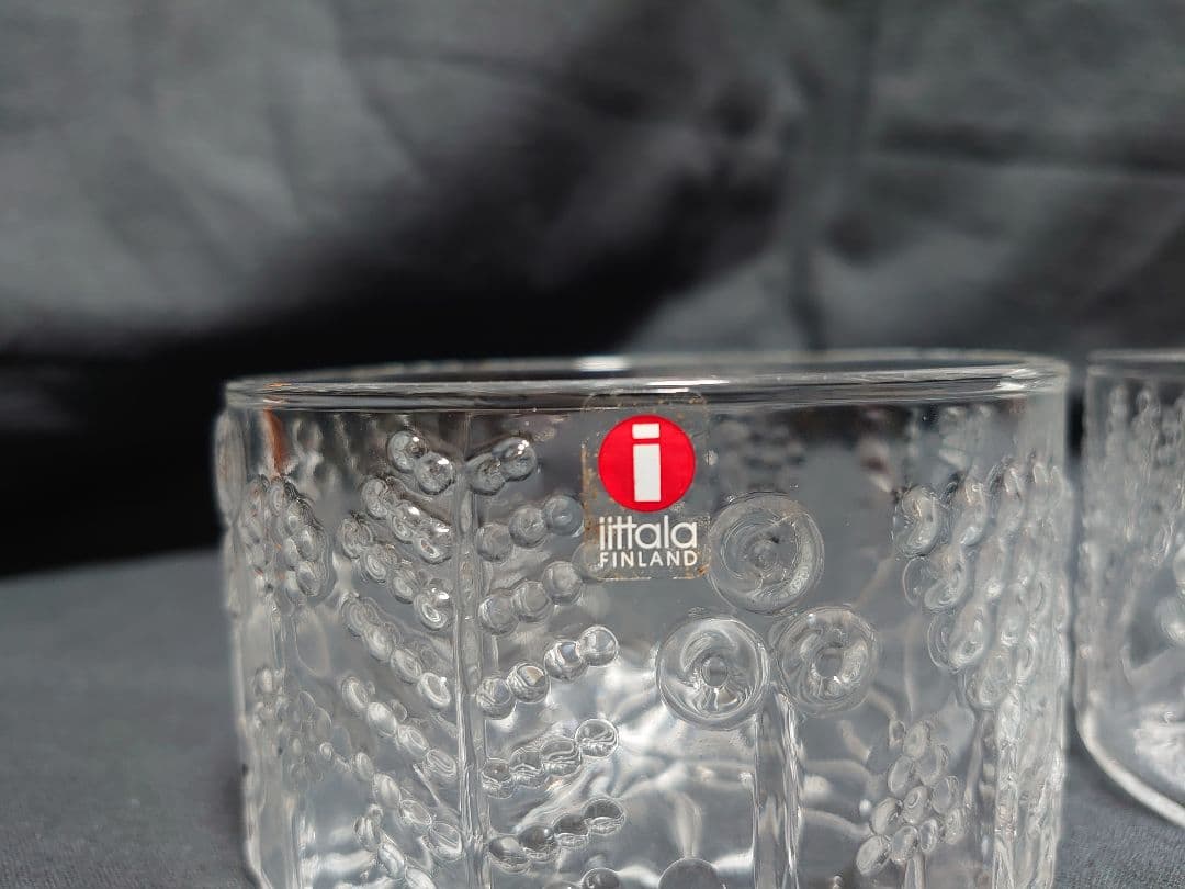 未使用 ビンテージ イッタラ フローラ 100 mm ボウル 旧ロゴ 旧シール