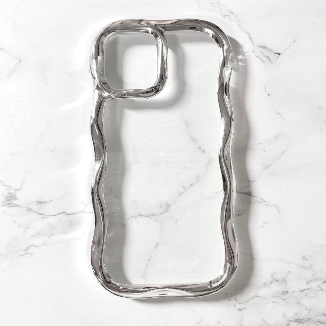 iFace BeBling iPhone12/12 Pro ケース (シルバー)