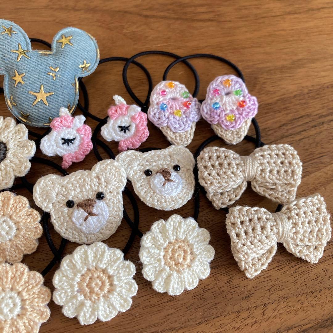 Ao様ご確認用☆ハンドメイド　ヘアゴム