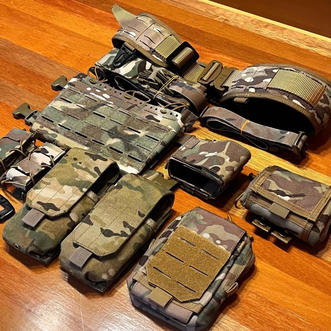 ファーストライン　チェストリグ　タクティカル　マグポーチ　ホルスター　セット美品