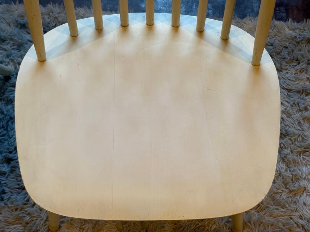 ②太平 ウィンザーチェア　ホワイト　ゴールドスミスチェア　2脚セット　IZ