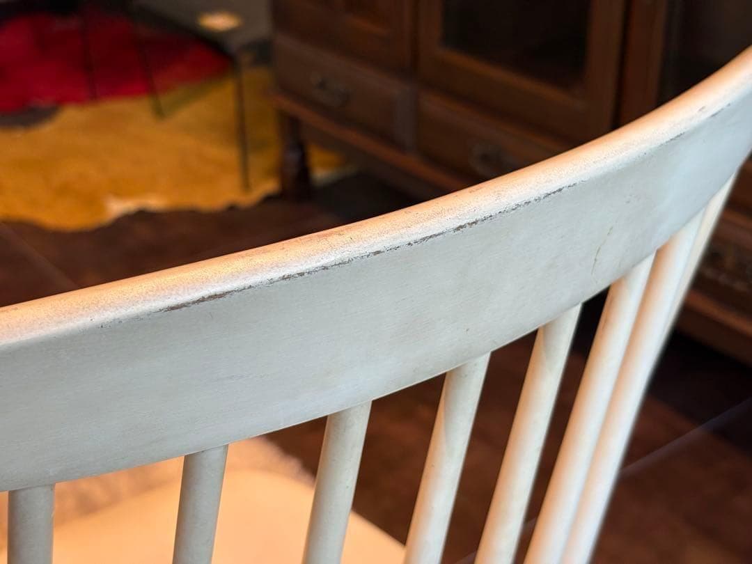 ②太平 ウィンザーチェア　ホワイト　ゴールドスミスチェア　2脚セット　IZ