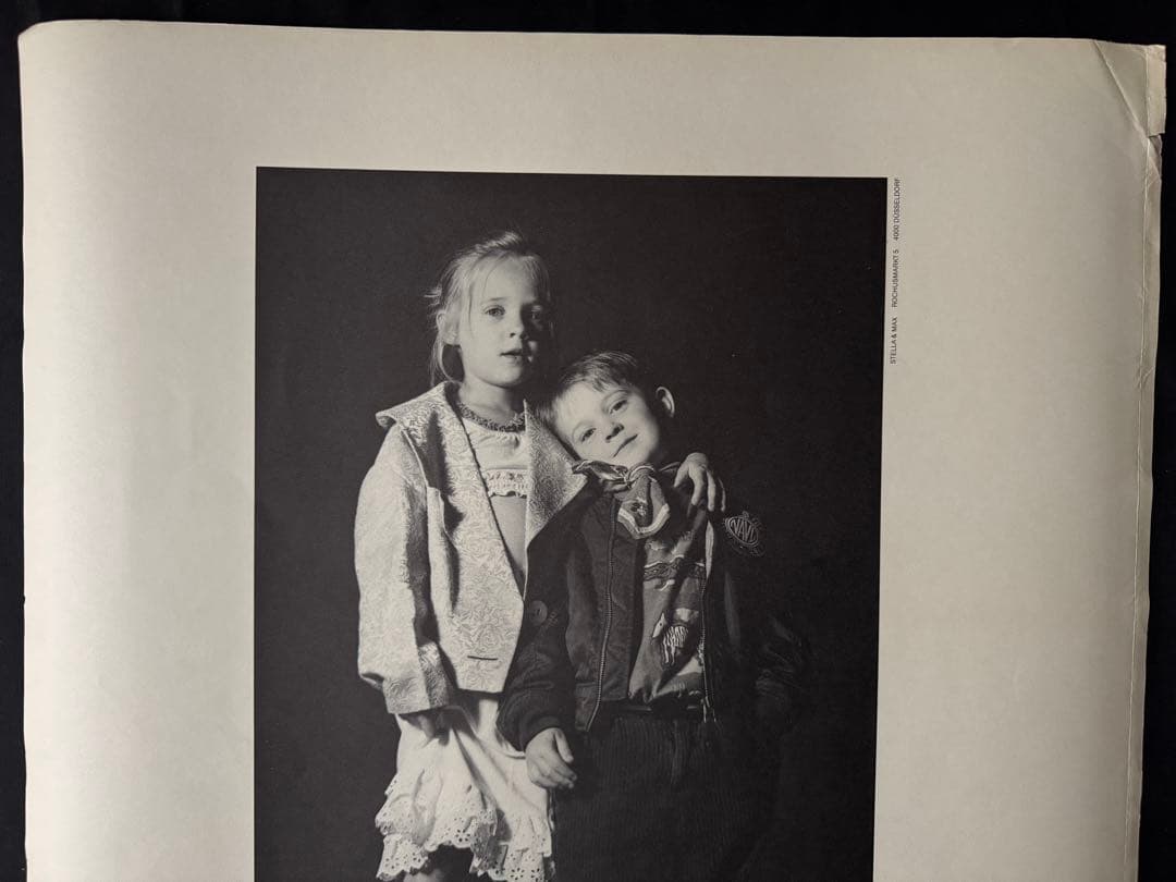 【当時物】1980s Thierry Mugler大判両面印刷（50×70cm）