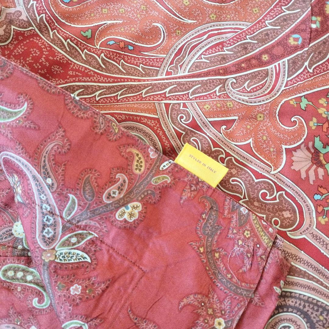 エトロ　ETRO　掛け布団カバー　コンフォーターケース　シングル