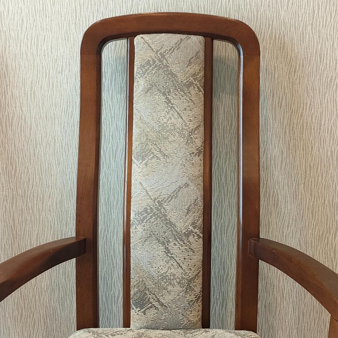 ヴィンテージ　カリモク　アームチェア　ハイバック　2脚セット