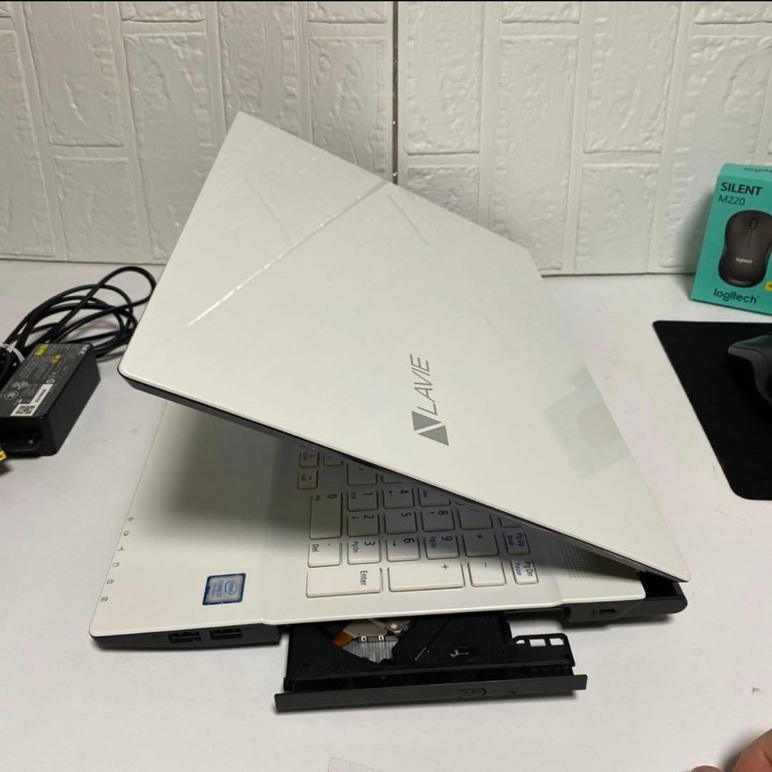 Windows11オフィス2024年 i7 SSD500GB美品NECノートPC