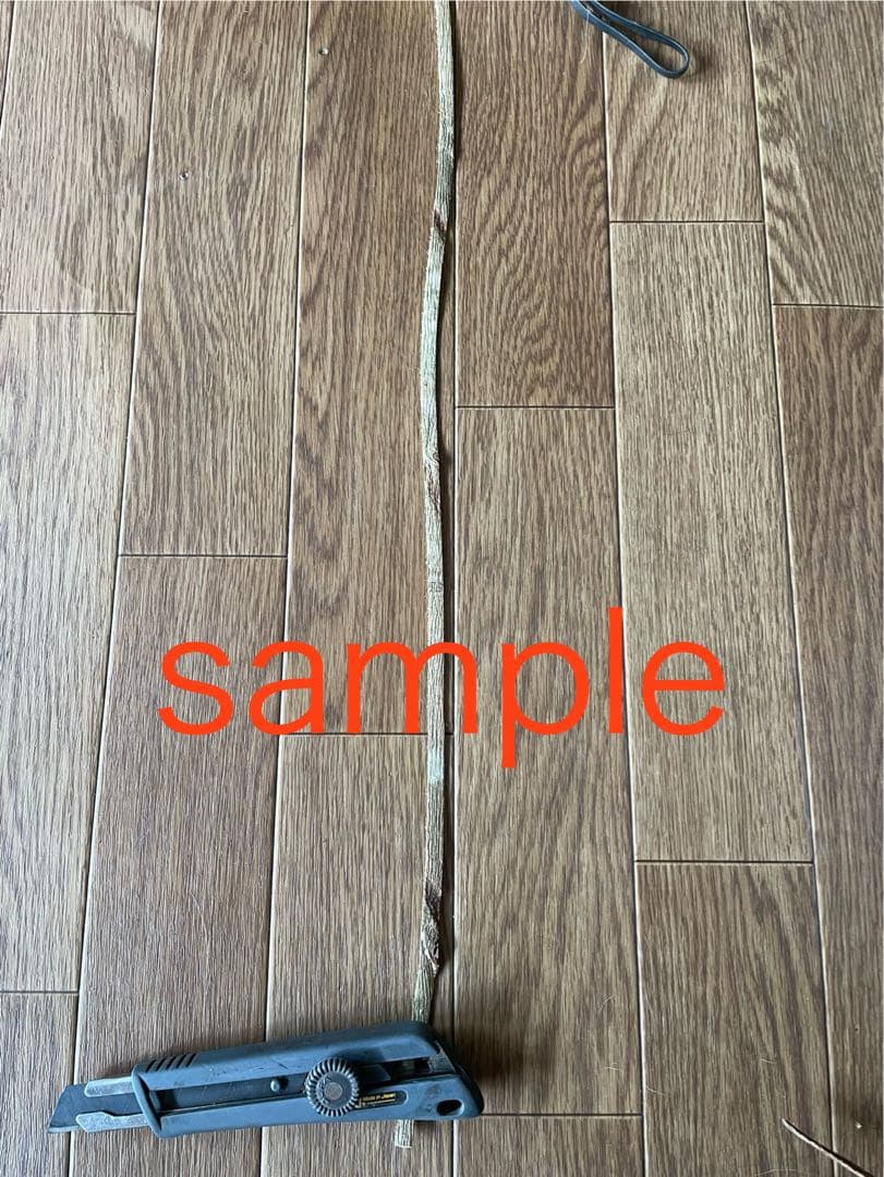 サワグルミ樹皮　ひご　50cm×126本　練習用などに