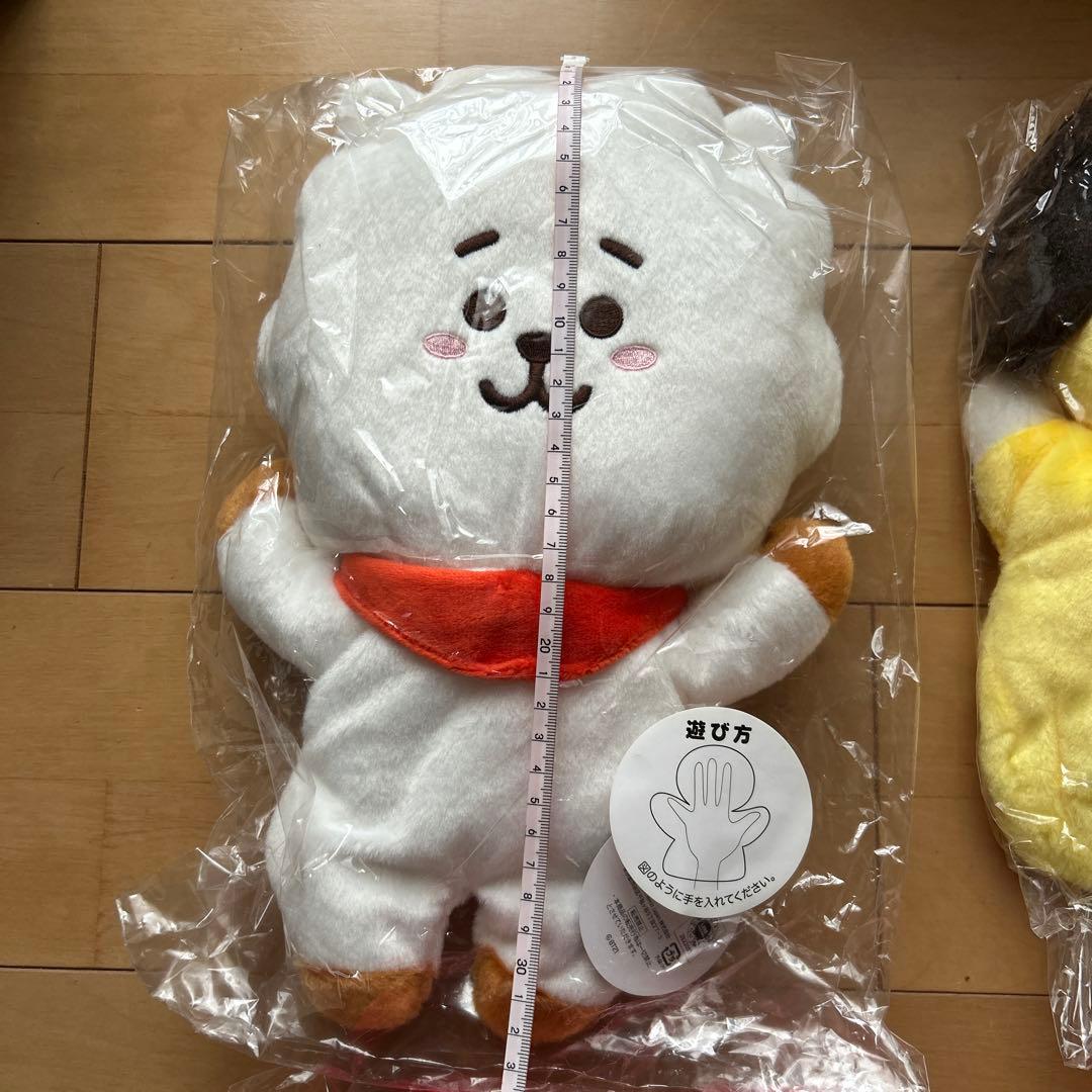 【新品】BT21 パペット RJ/CHIMMY/TATA /COOKY 4体