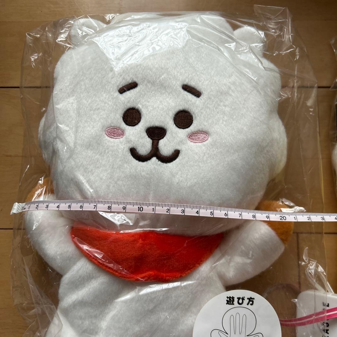 【新品】BT21 パペット RJ/CHIMMY/TATA /COOKY 4体