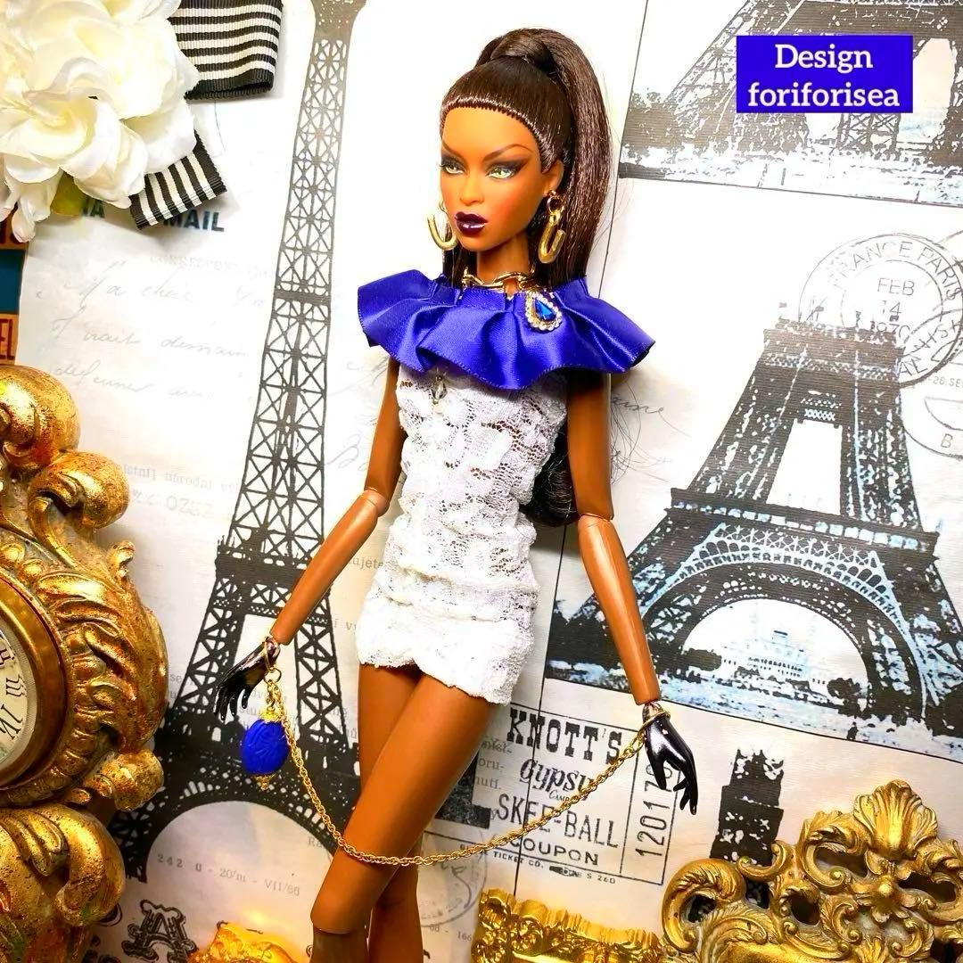 White＆ blue beauty style☆☆アクセ☆☆