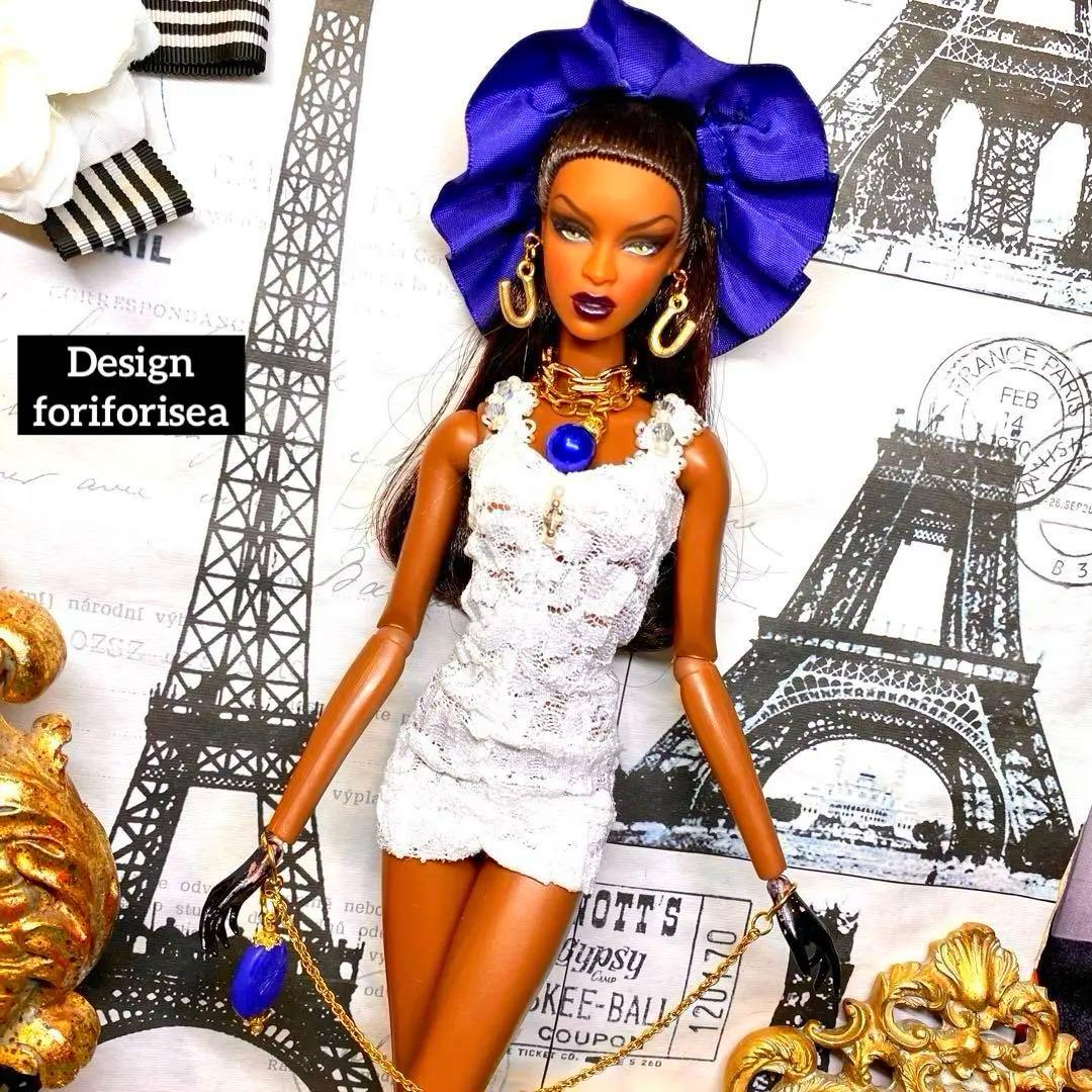 White＆ blue beauty style☆☆アクセ☆☆