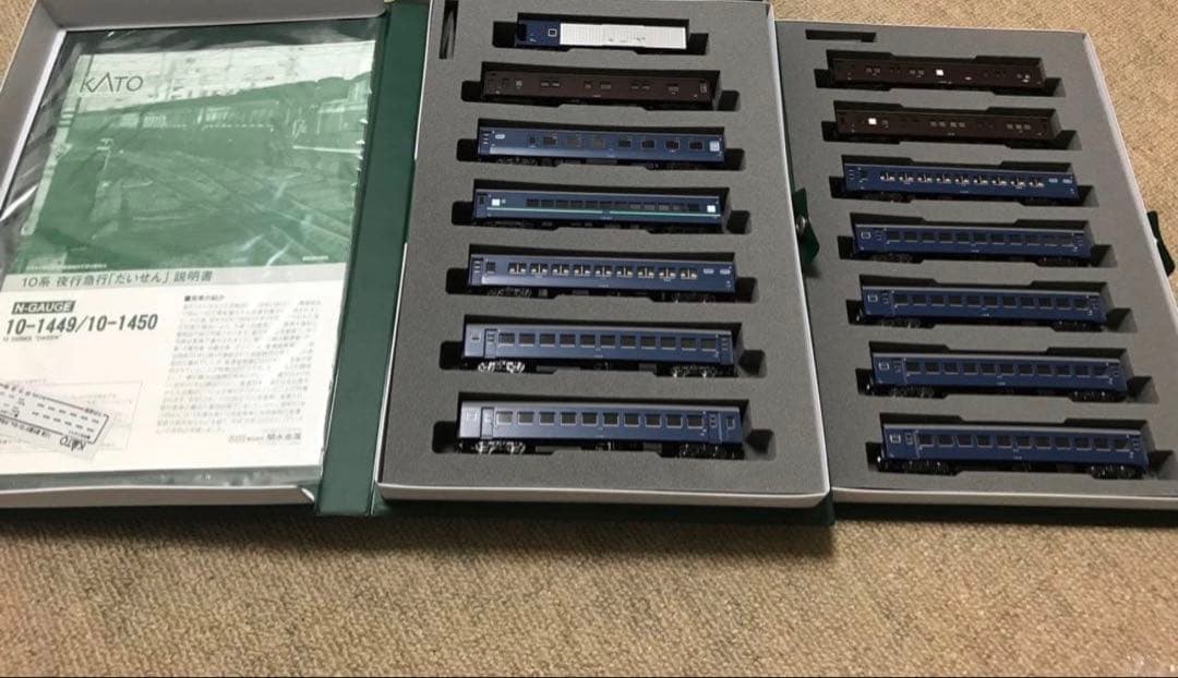 KATO 10系 夜行急行「 だいせん」基本・増結セット