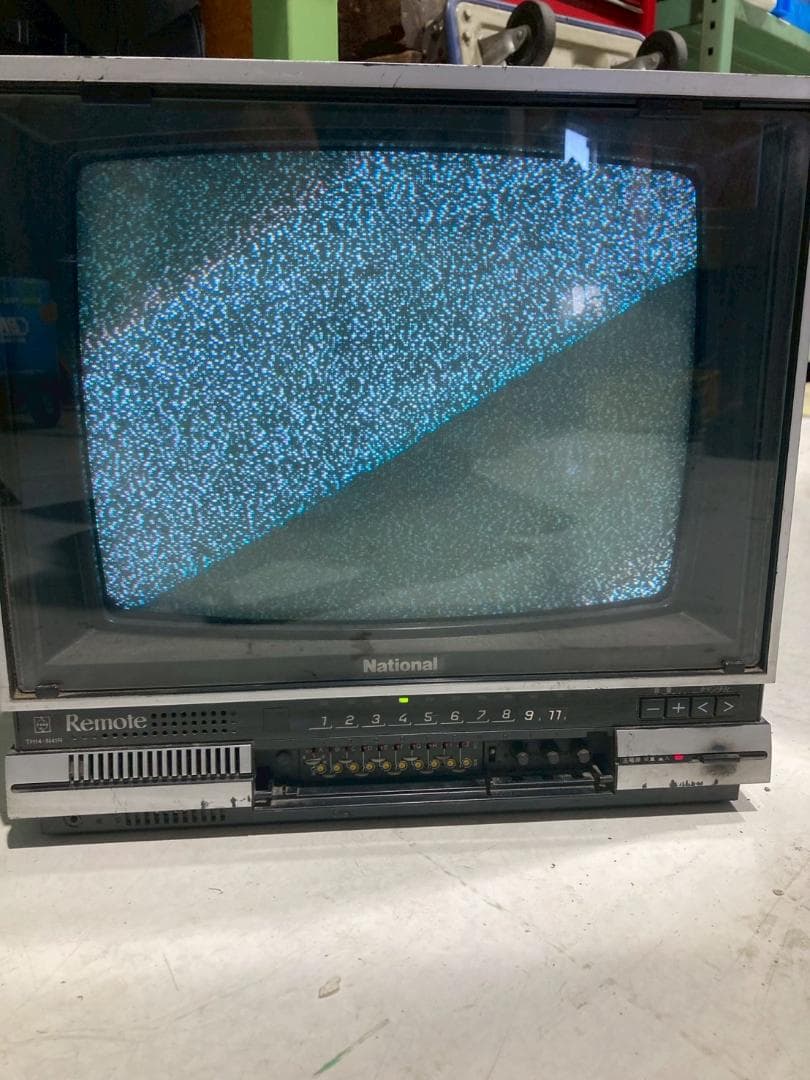 ナショナル カラーテレビ TH14-N41R 1986年製(こ648)