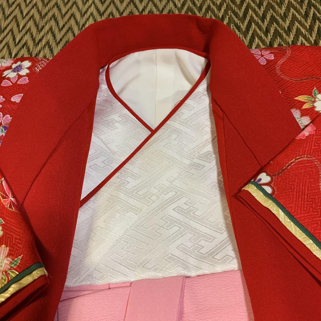 まるでおひなさま！着物　お正月や記念日に