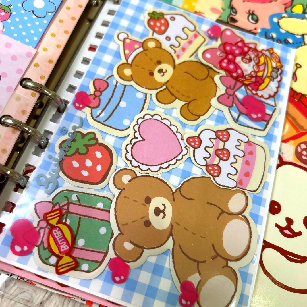 1089 おすそ分けファイル　A5クリアバインダー おもちゃ箱