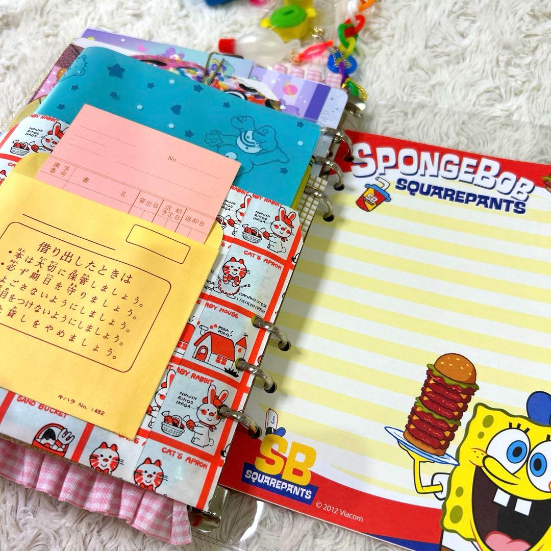 1089 おすそ分けファイル　A5クリアバインダー おもちゃ箱