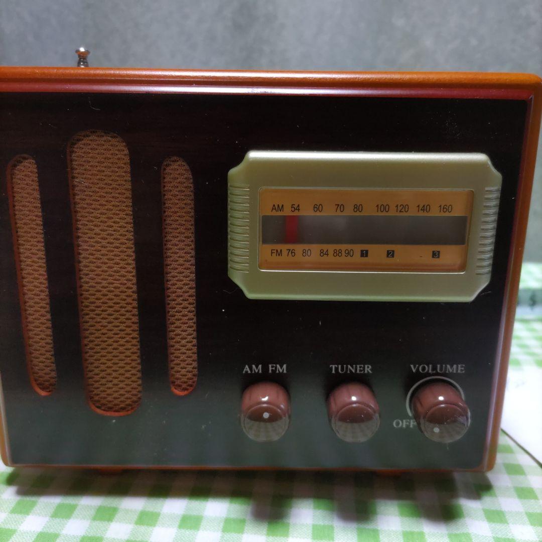 ✨最終お値下価格✨ ラジオ【カモメ】レトロ　 AM . FM 　新品未使用