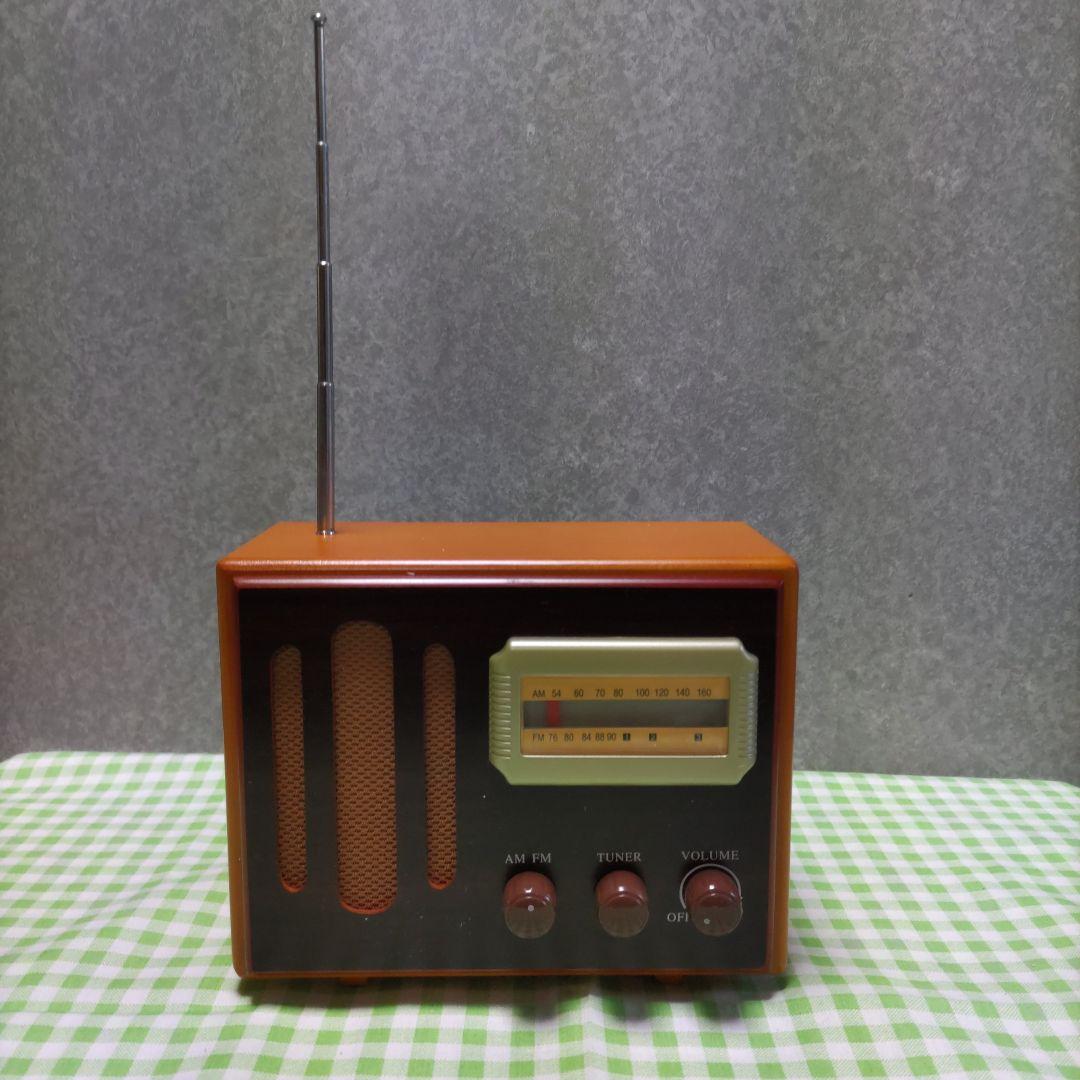 ✨最終お値下価格✨ ラジオ【カモメ】レトロ　 AM . FM 　新品未使用