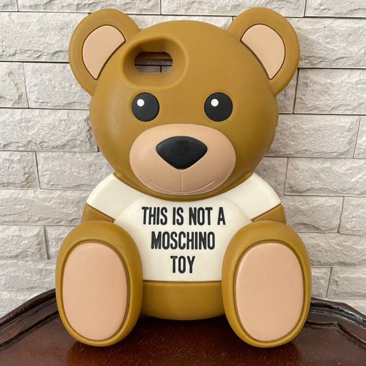 【美品】MOSCHINO bear iPhone case