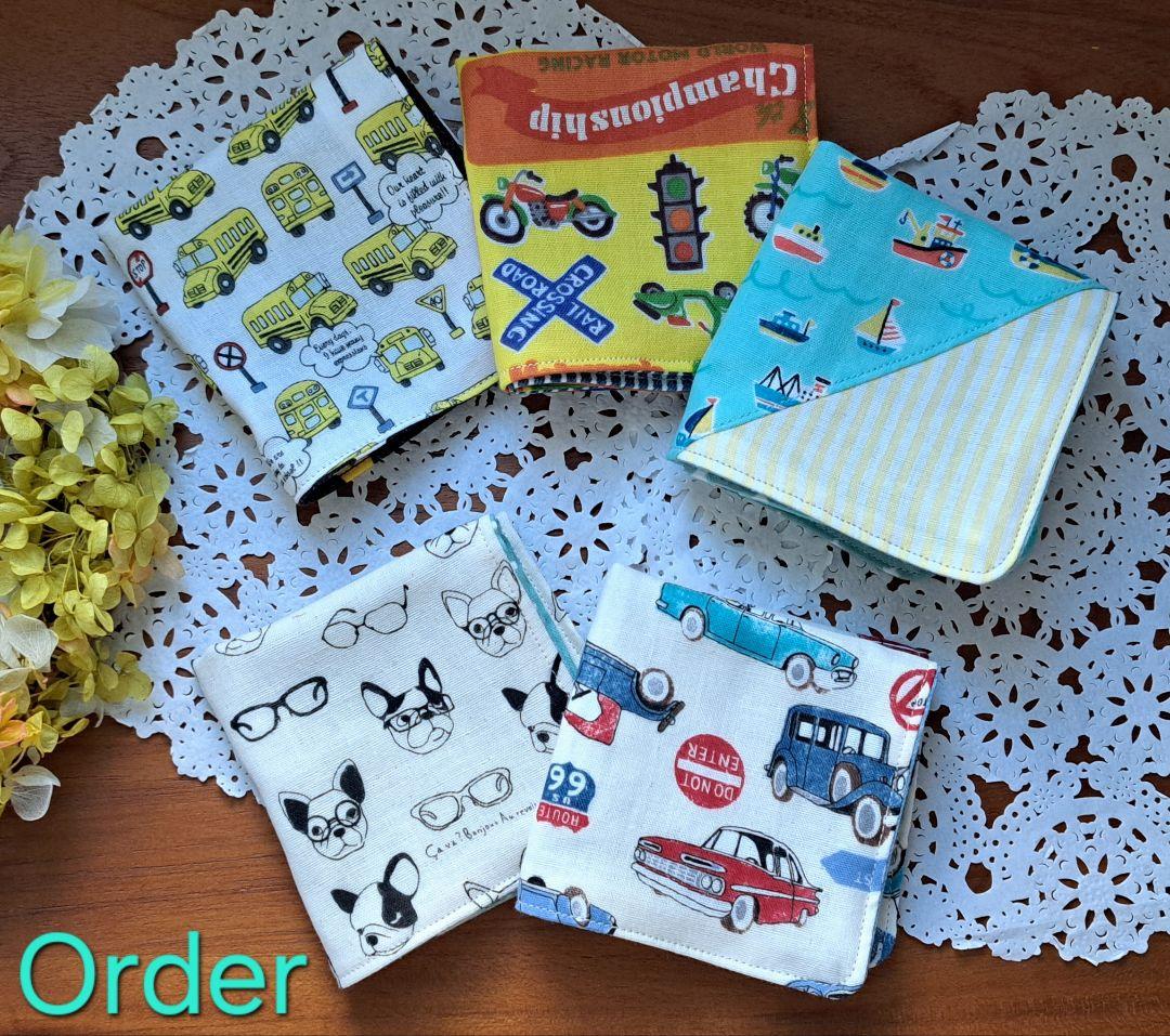 ニコ☆様オーダーページ　ガーゼハンカチ　ハンドメイド　19×19cm　5枚