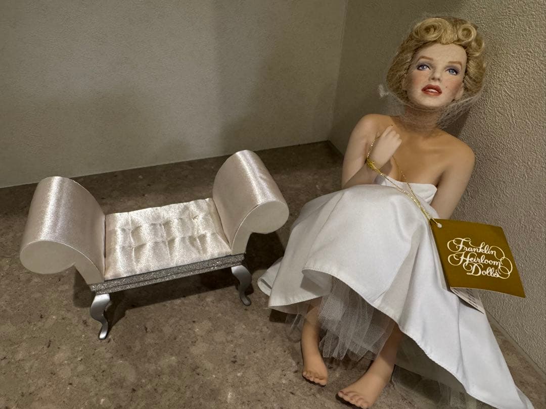 フランクリンミント マリリンモンロー♡フィギュア 椅子付