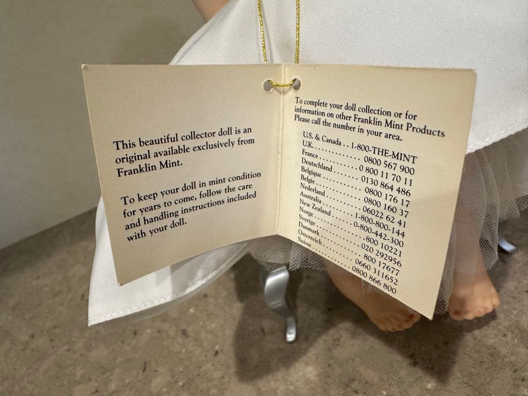 フランクリンミント マリリンモンロー♡フィギュア 椅子付