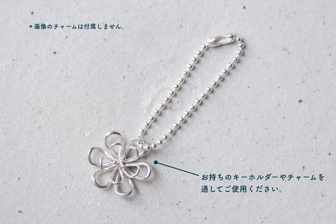 SV925 シルバー キーホルダー ボールチェーン 幅2.0mm 10cm 3本