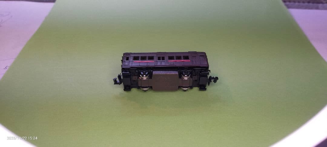 ワールド工芸製Nゲージ鉄道模型キハ二5000型 茶色 赤いライン