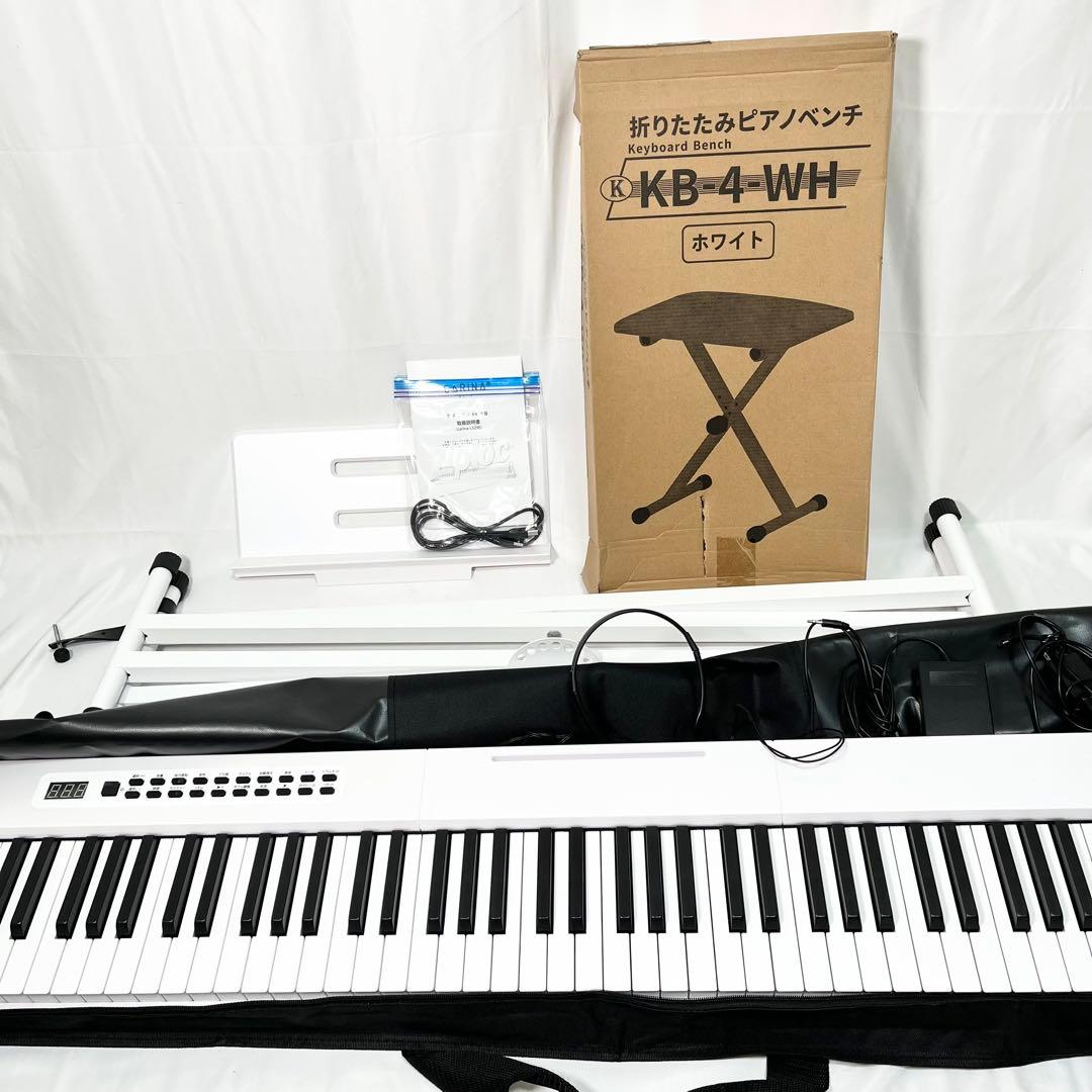 CARINA-LS290 電子ピアノ 88鍵盤 スタンド イス付き　23年製