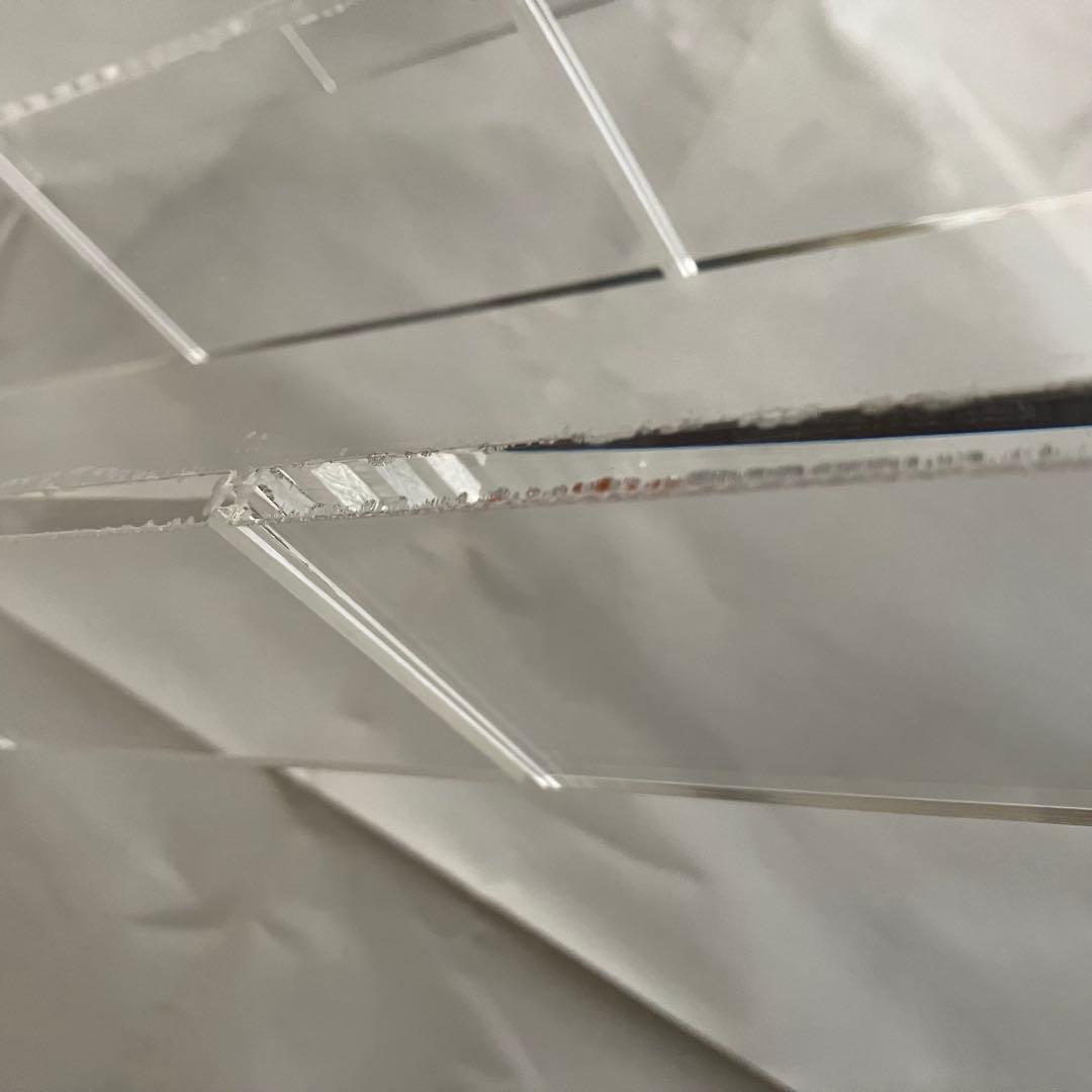 無印　3×3 アクリル仕切りスタンド　コレクションスタンドボックス　ケース　4個