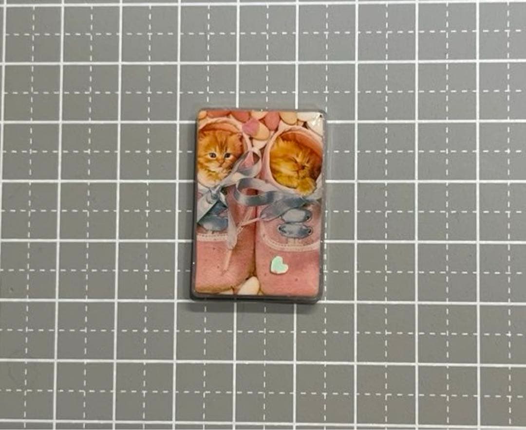 感謝価格(ㅅ´꒳` )ファーストシューズとベビーにゃん レジンヘアゴム