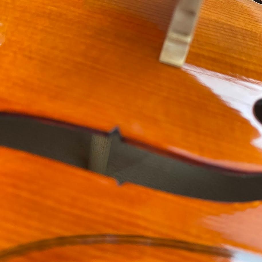 極美品●鈴木バイオリン No.330 4/4 1991年 美虎杢 新品：弓・弦