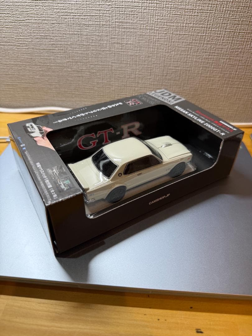 1000個限定 無線マウス 日産スカイライン 2000 GT-R ホワイト