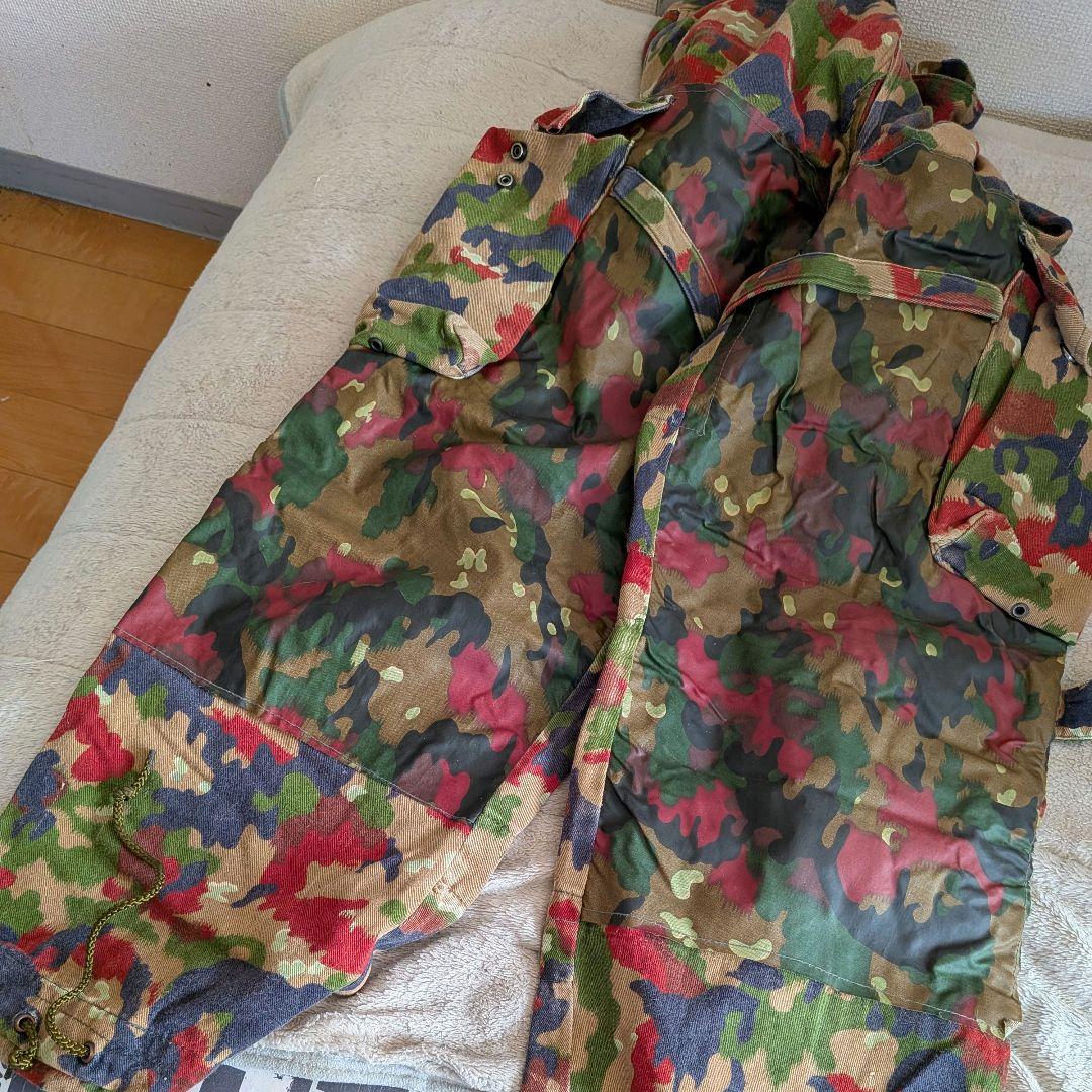 SwissArmy スイス軍 コンバットパンツ　本物 アルペンカモフラ