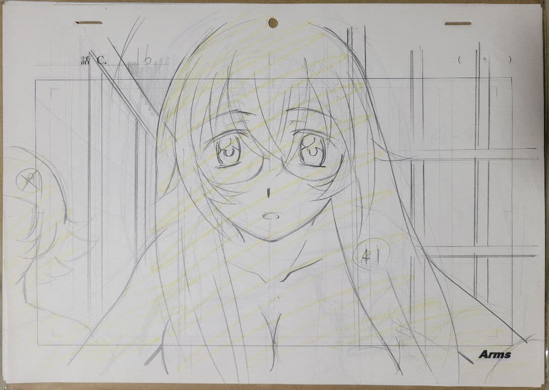 セル画 一騎当千 劉備玄徳 原動画19枚セット