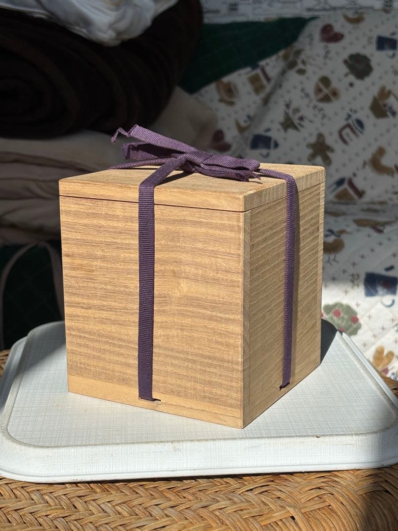 人間国宝　島岡達三 象嵌赤絵湯呑　益子焼　湯呑　ぐい呑