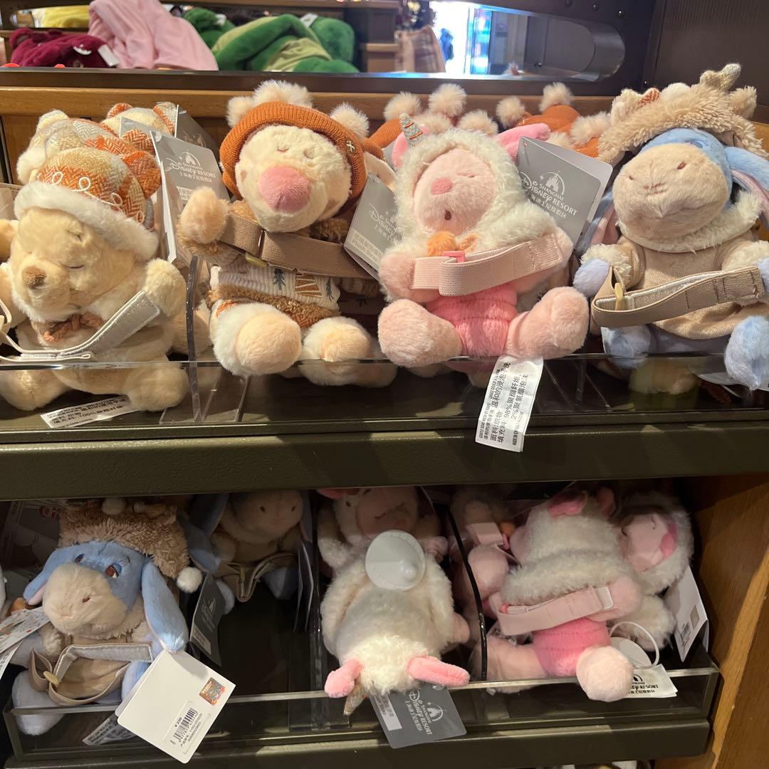 上海ディズニー　カーテンバックル　プーさん