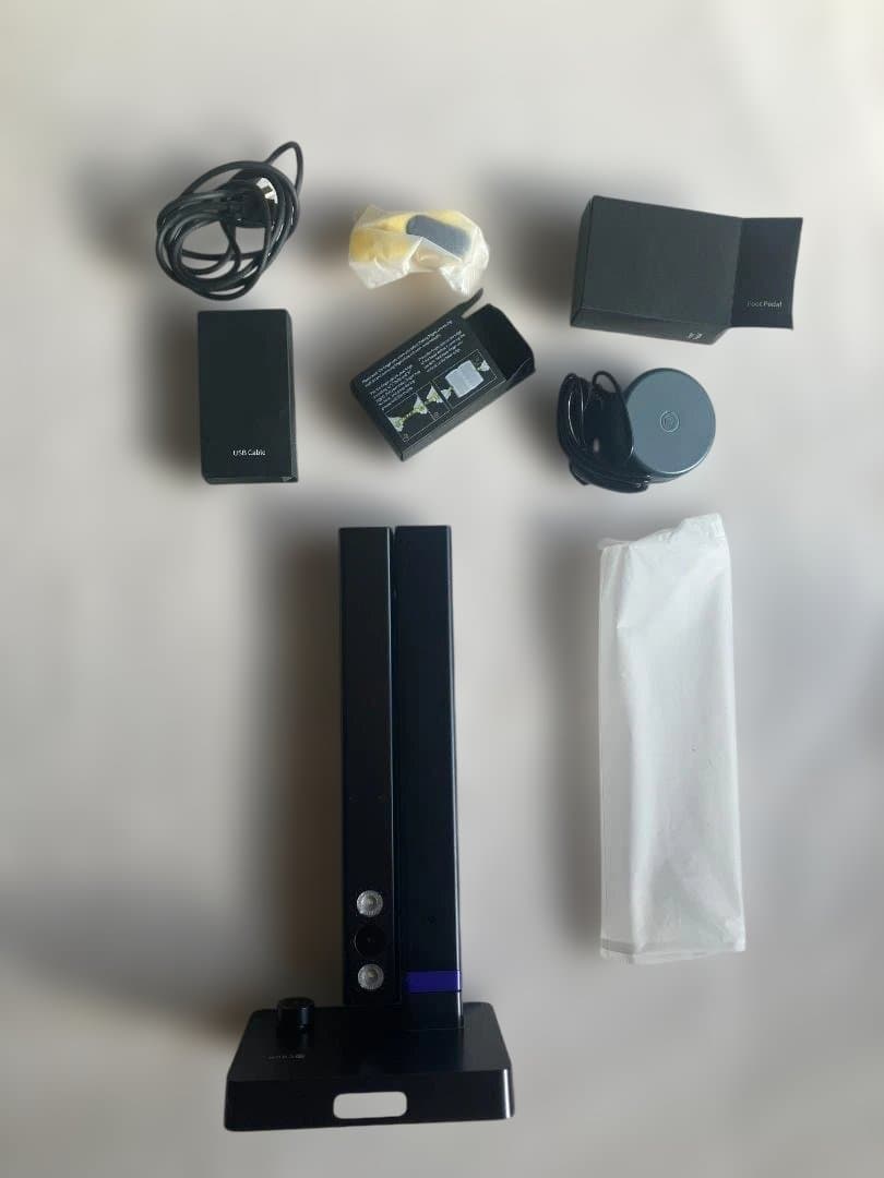 デジタルスキャン機能を備えたC2URのブラックドキュメントスキャナー