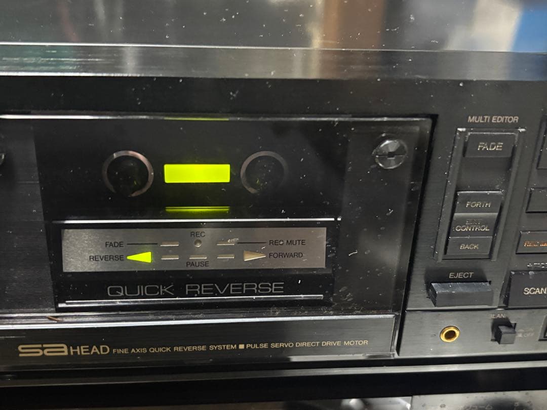 昭和レトロ カセットデッキ DD-VR77MrII ビクター ジャンク