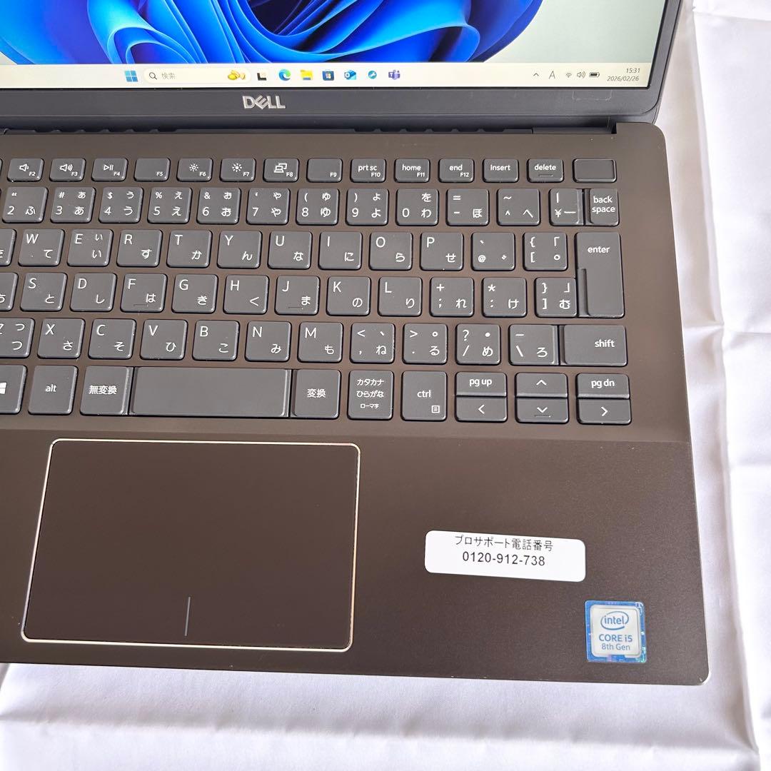 DELL ノートパソコン PC SSD256 Win11 Corei5 A53