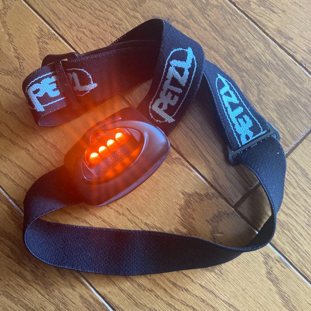 実物 PETZL ペツル ヘッドライト