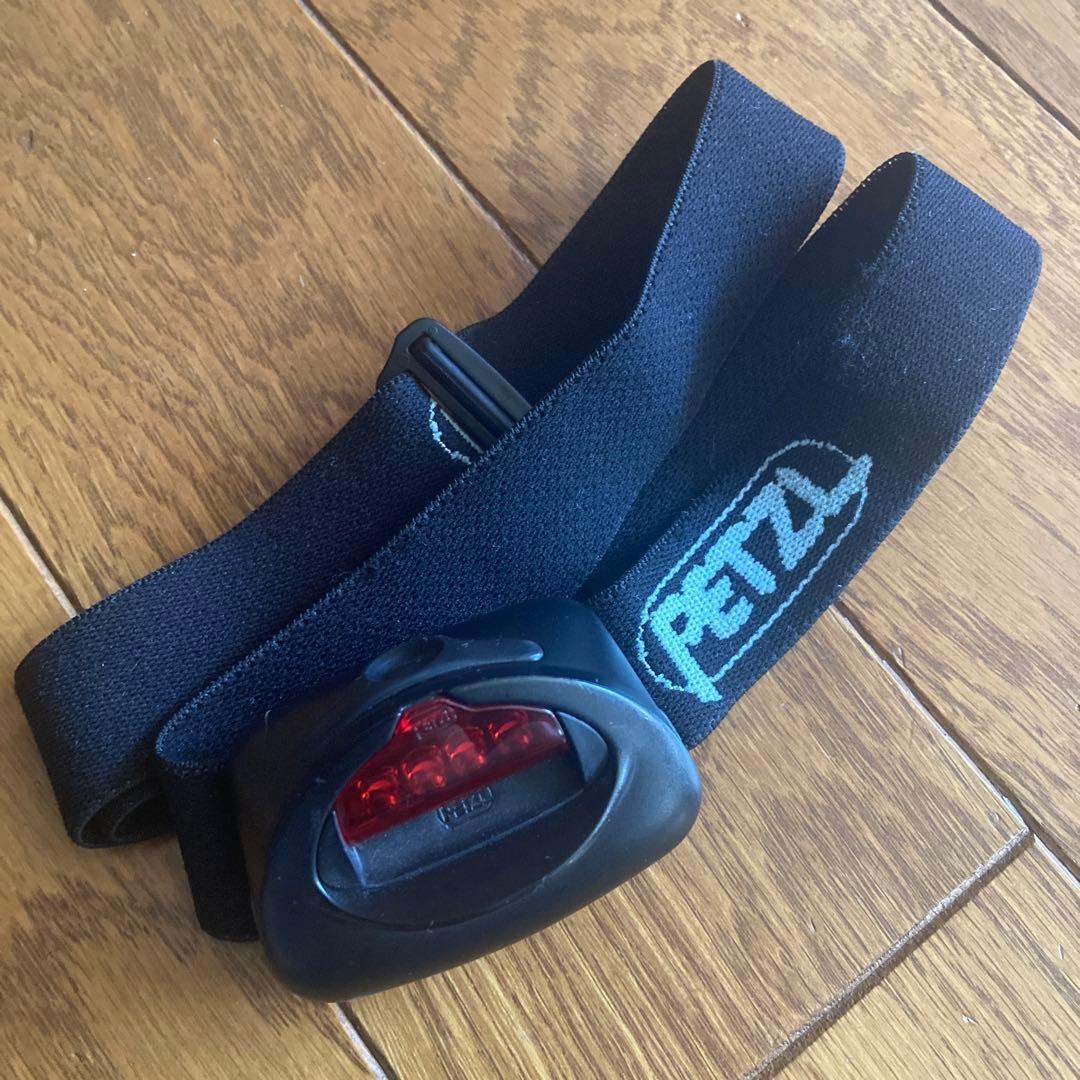 実物 PETZL ペツル ヘッドライト