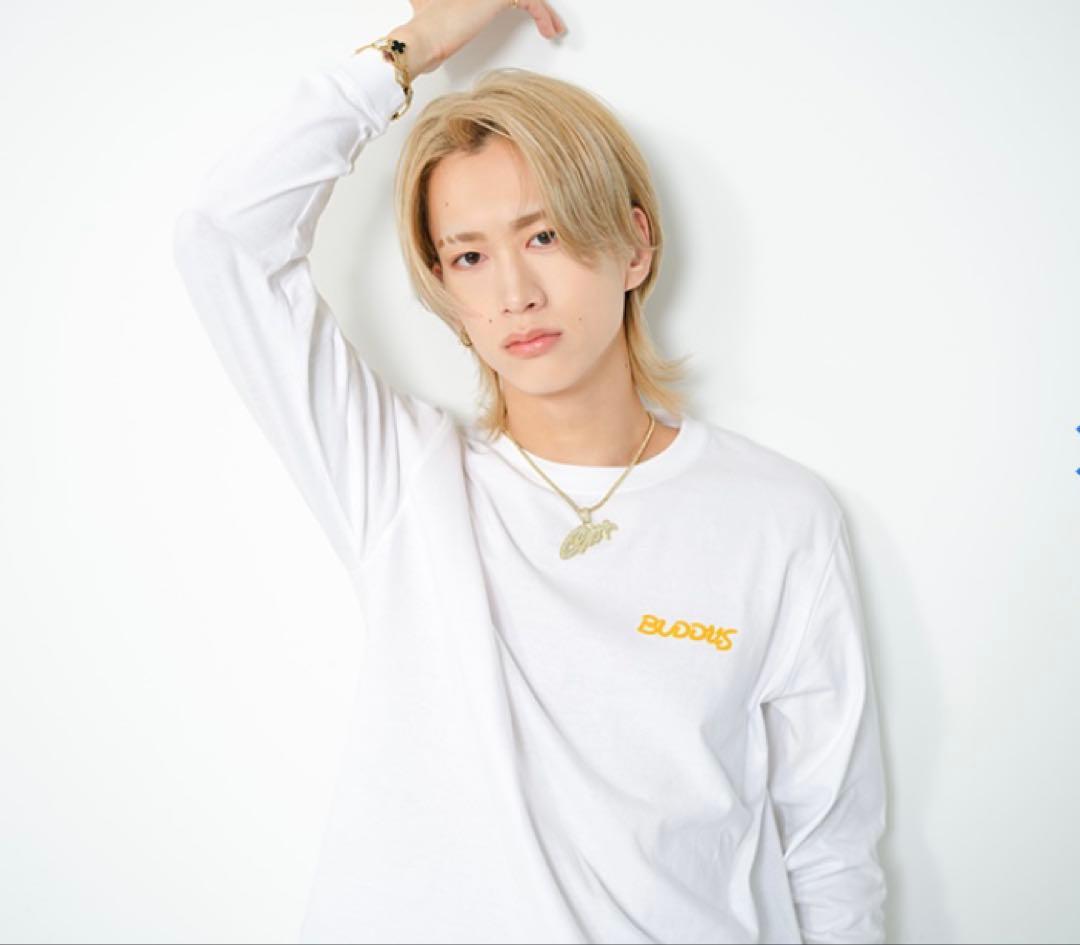 MORRIE 長袖Tシャツ ホワイト Lサイズ BUDDiiS シウマ