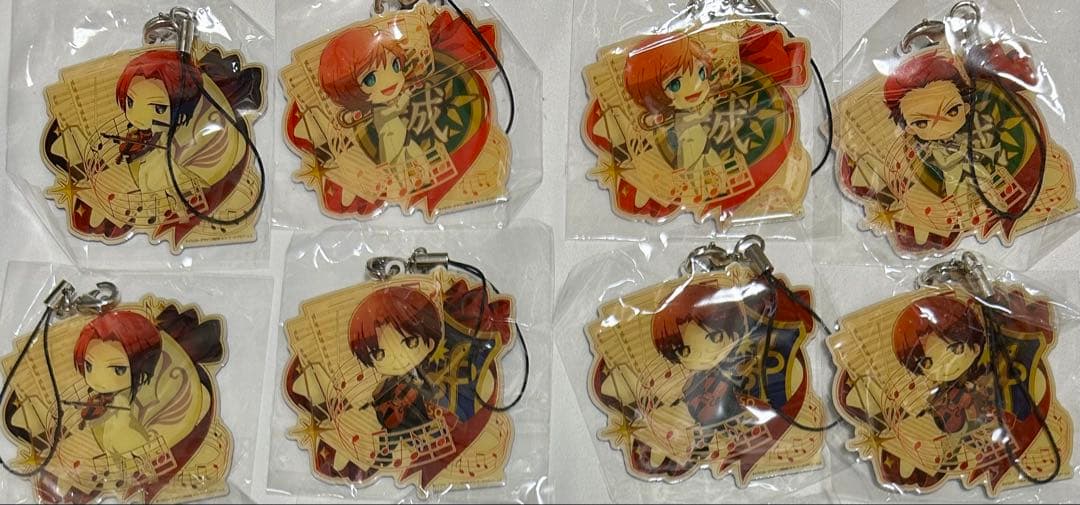 ガールズアトラクション 金色のコルダ　メタルストラップ　まとめ売り