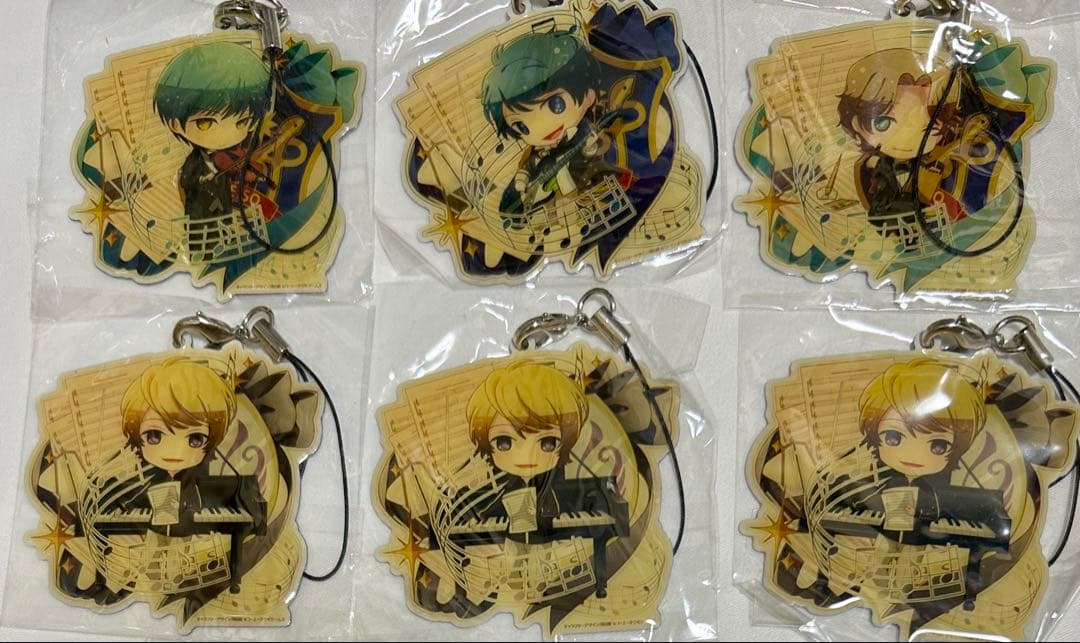 ガールズアトラクション 金色のコルダ　メタルストラップ　まとめ売り