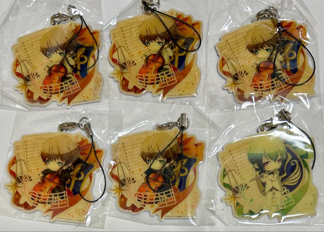 ガールズアトラクション 金色のコルダ　メタルストラップ　まとめ売り