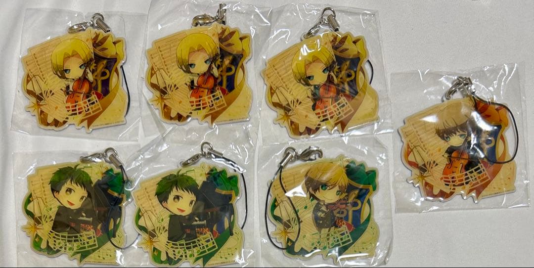 ガールズアトラクション 金色のコルダ　メタルストラップ　まとめ売り