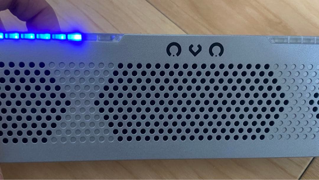 JD SOUND スピーカー　OVO シルバー