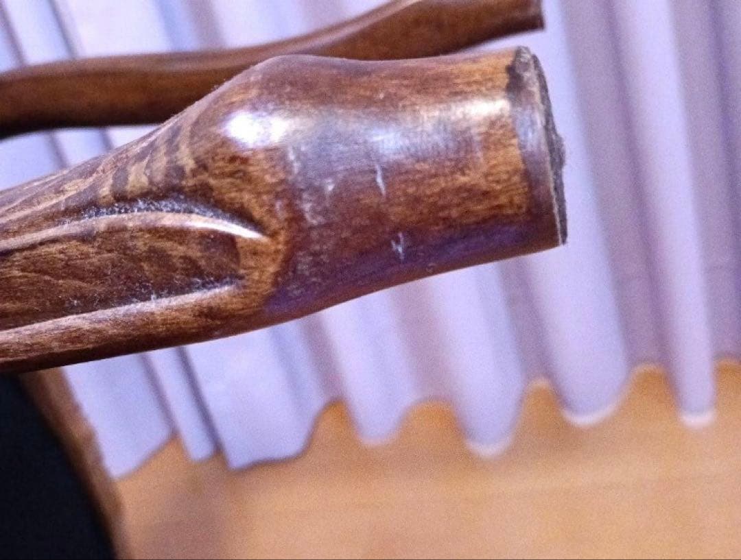 木製スツール 猫脚 イタリア製 ロココ調 アンティーク