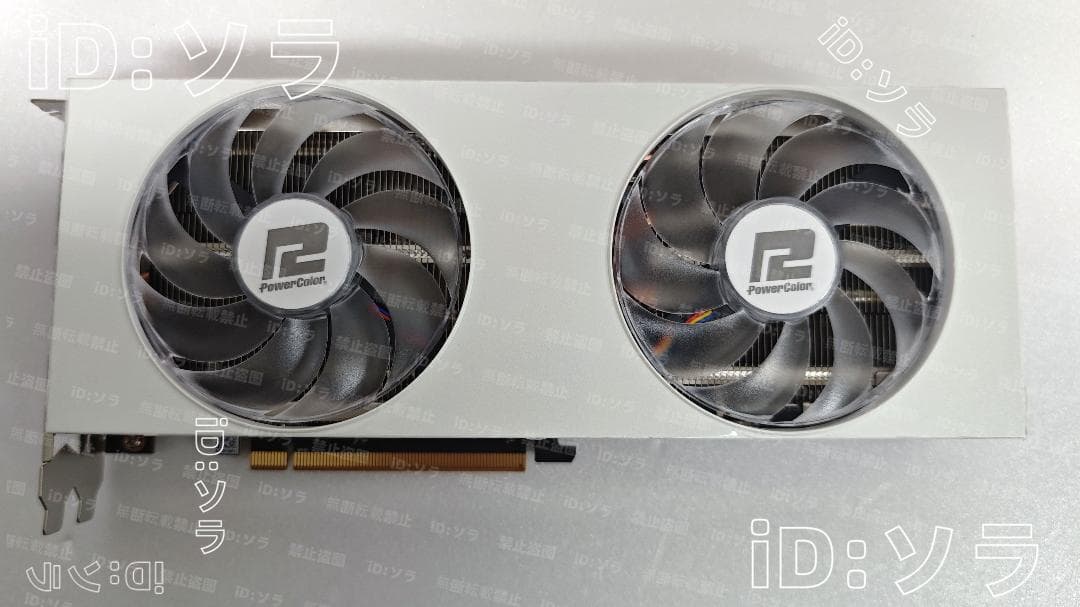 鳴潮　韓国　AGF　限定 AMD RX 7700XT D6 12GB 　ツバキ